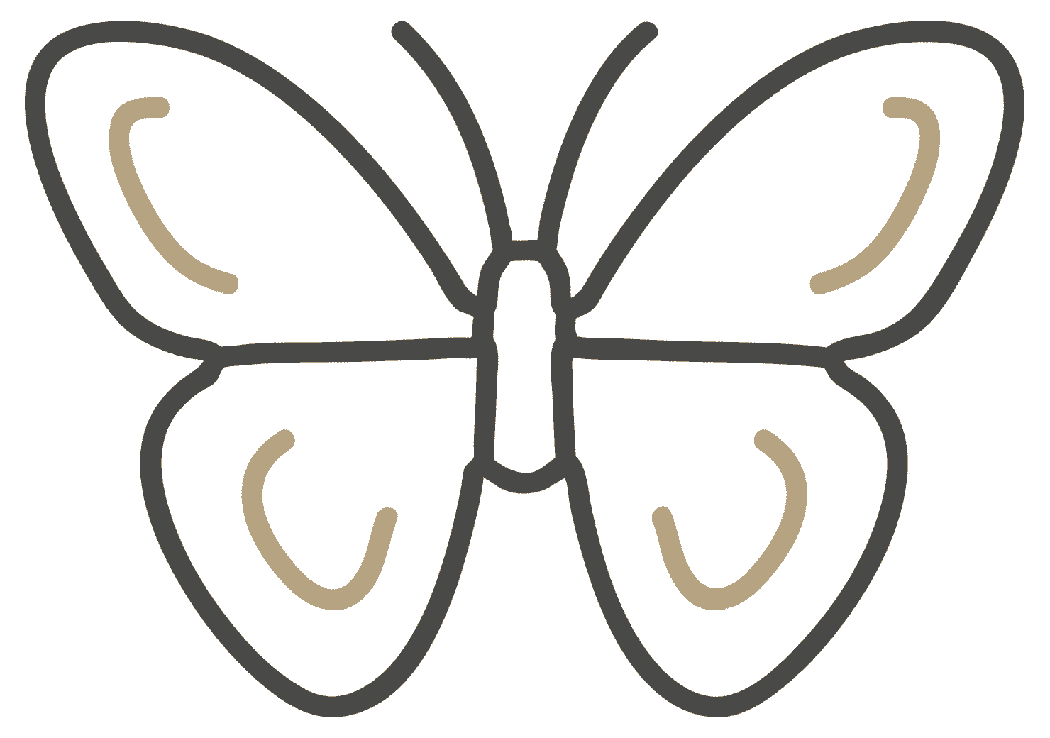 wingwave® Coaching - «kleine Ursache – grosse Wirkung» Icon wingwave® Coaching - «kleine Ursache – grosse Wirkung» - Schmetterling